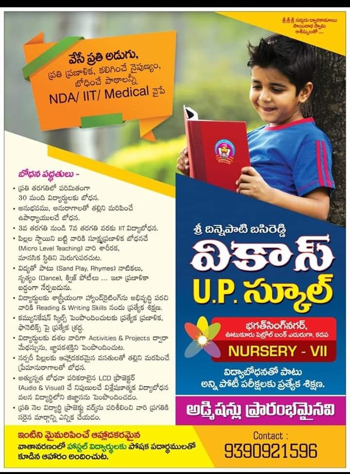 Vikas School Brochure